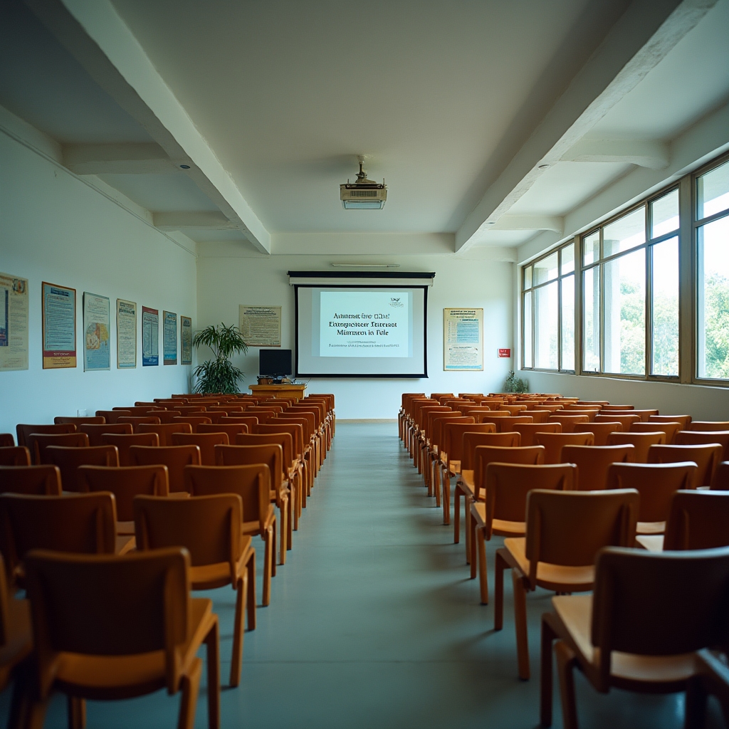 Sala de formación para emprendedores costarricenses con materiales educativos